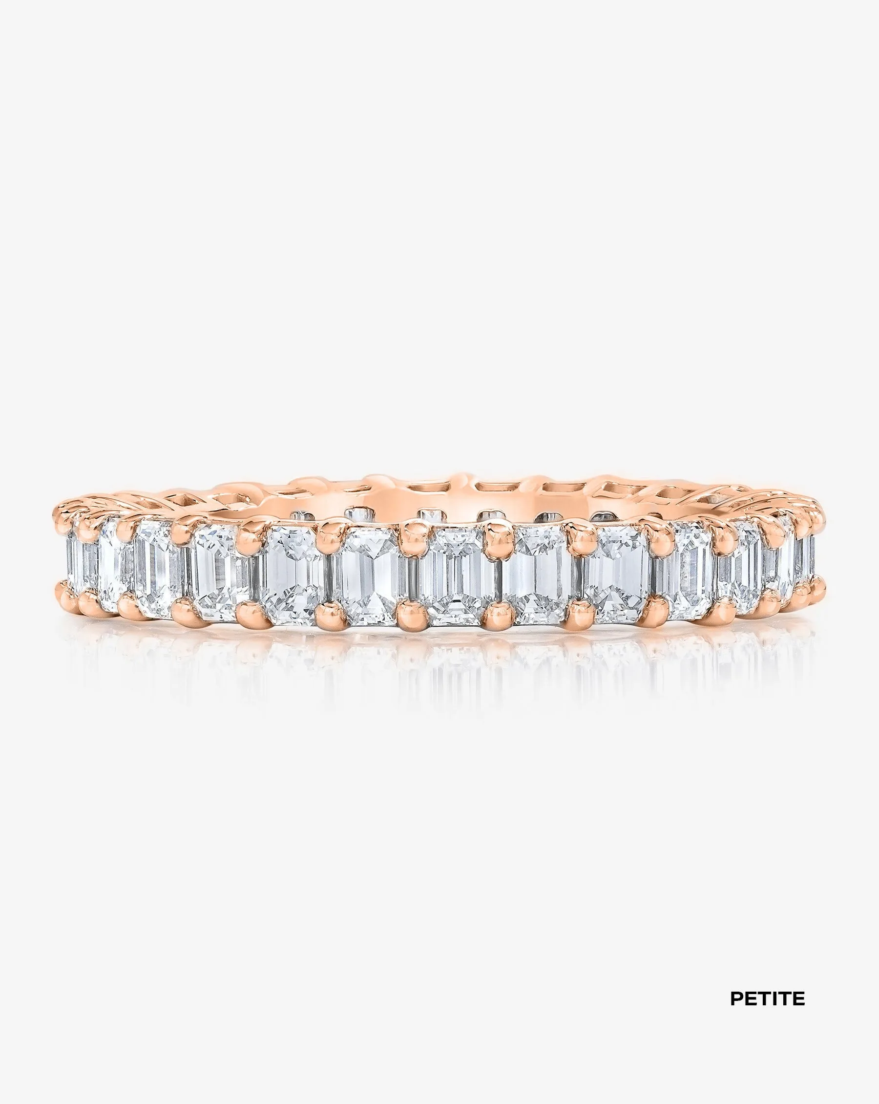 Emerald Diamond Eternity Band