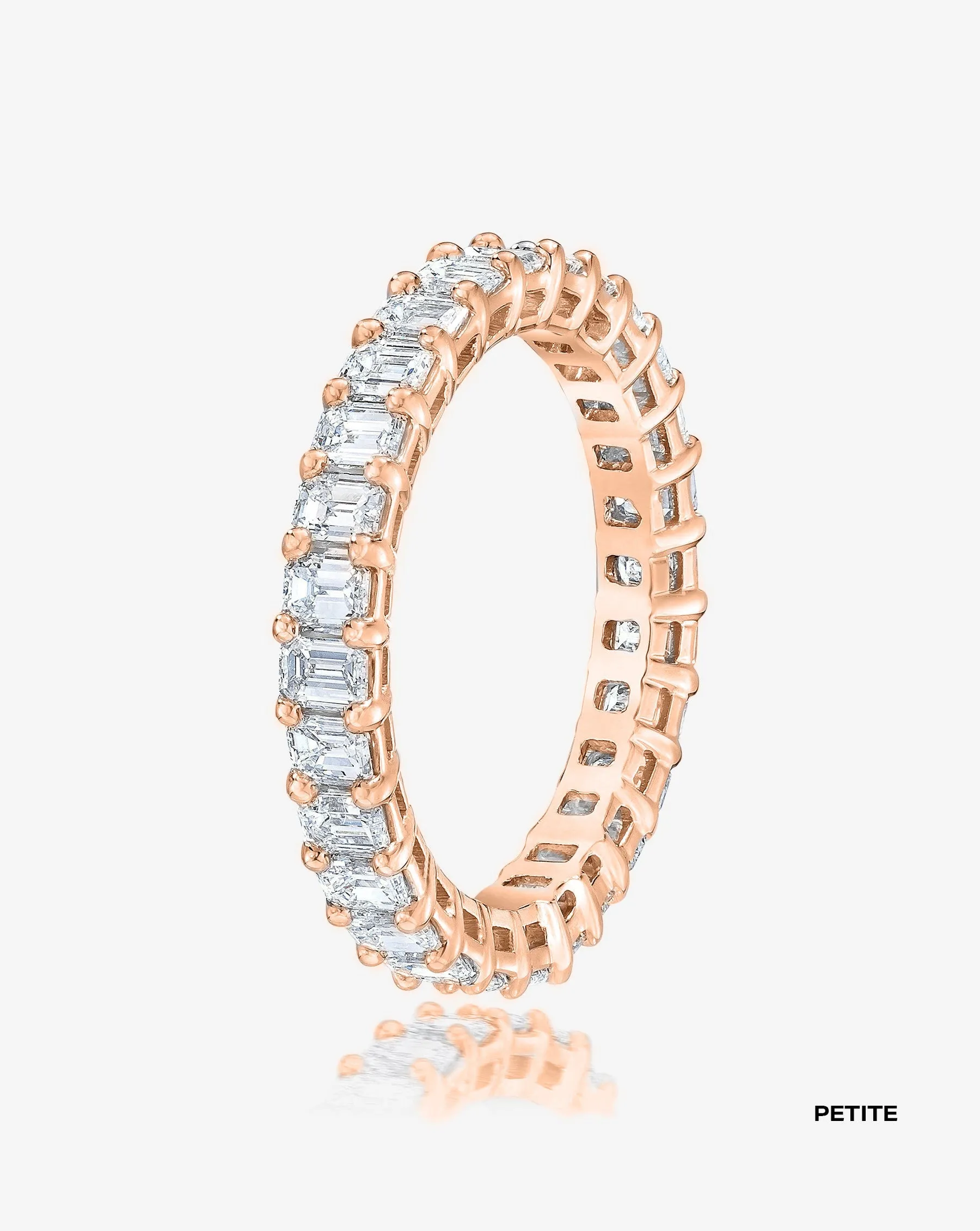 Emerald Diamond Eternity Band