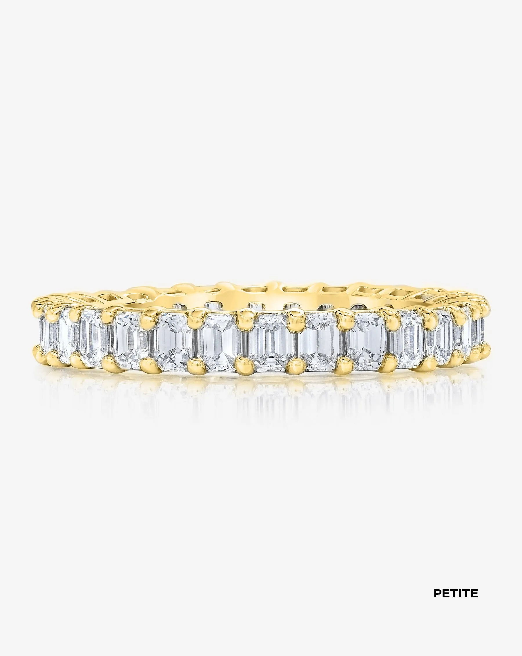 Emerald Diamond Eternity Band