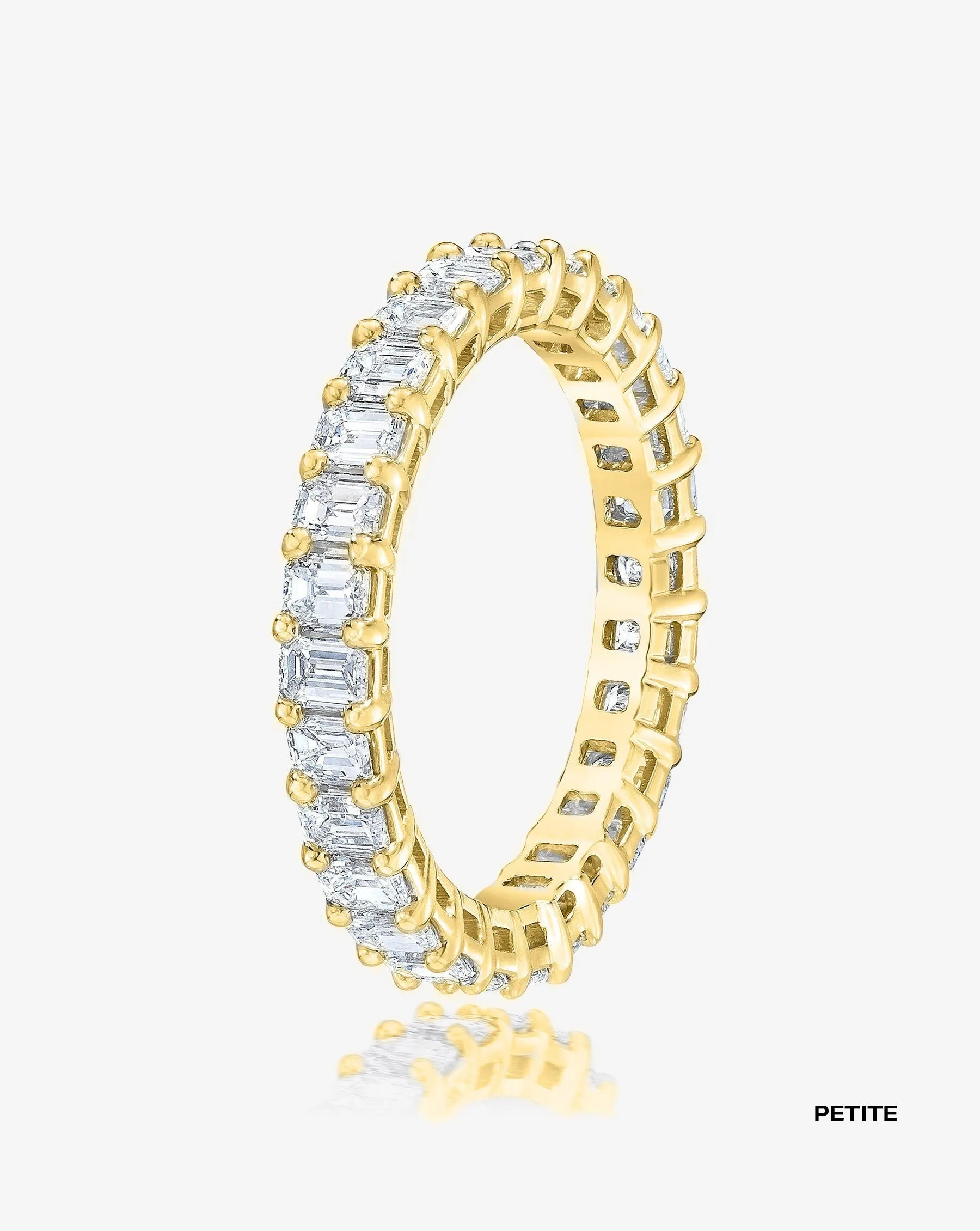 Emerald Diamond Eternity Band