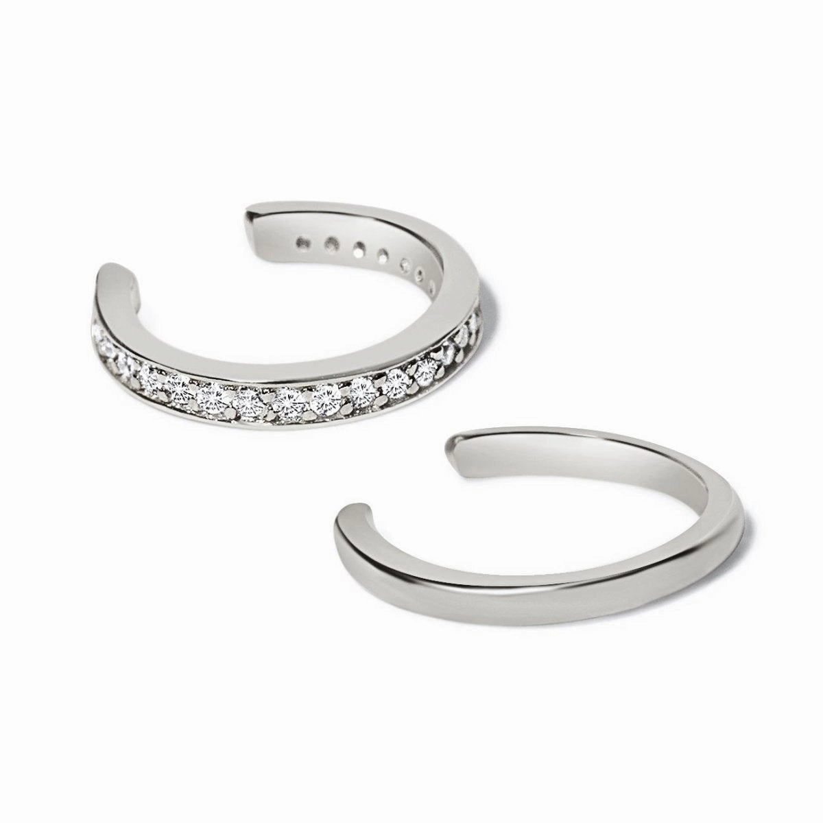 Eternity and Pav Ear Cuff Set