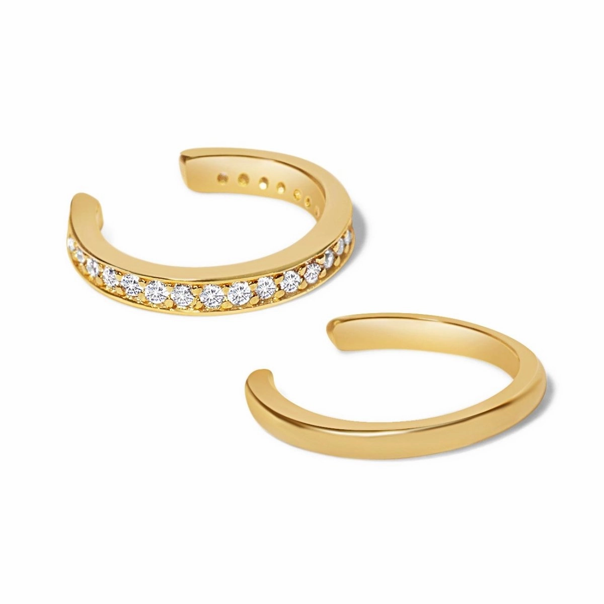 Eternity and Pav Ear Cuff Set