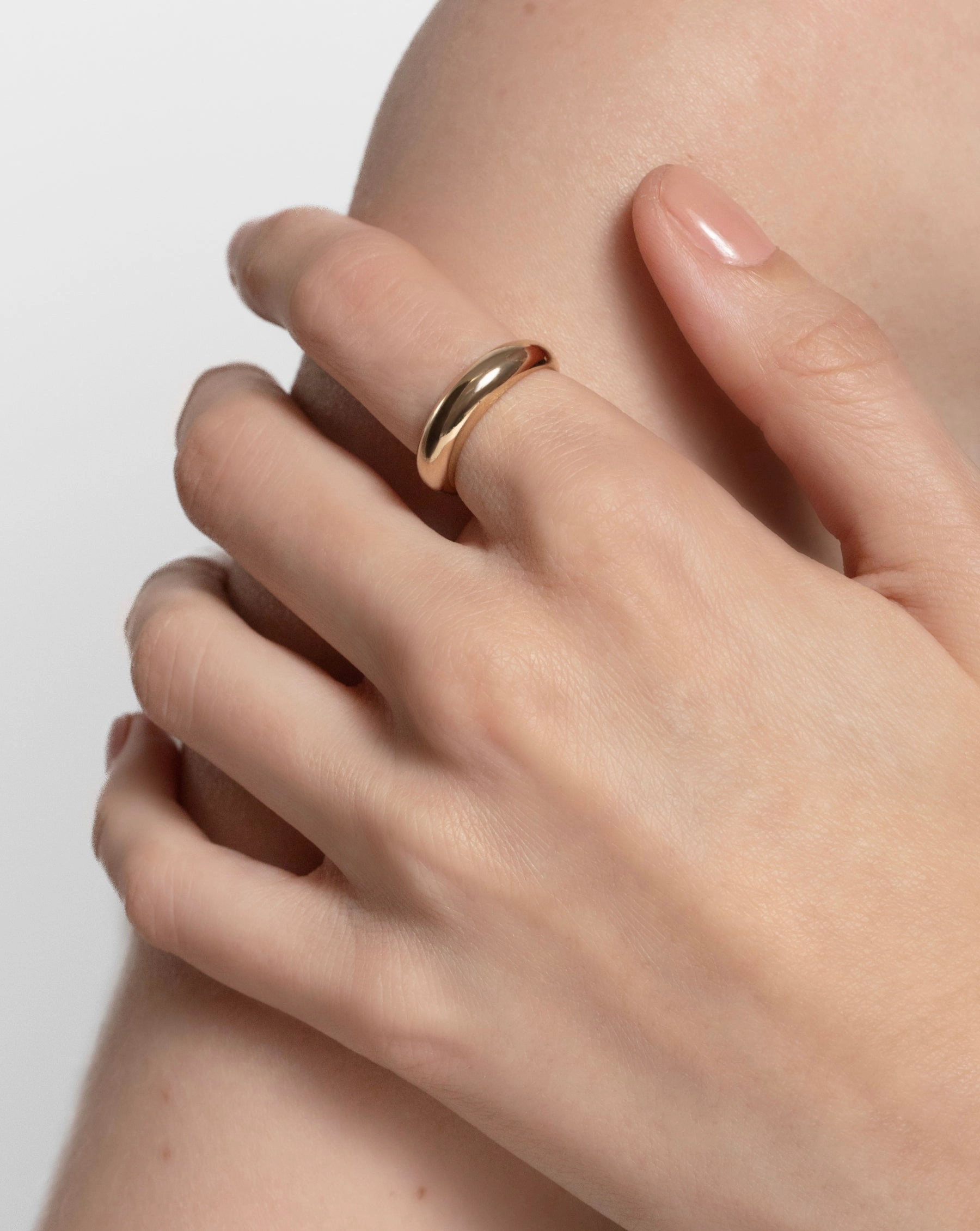 Gold Cloud Ring