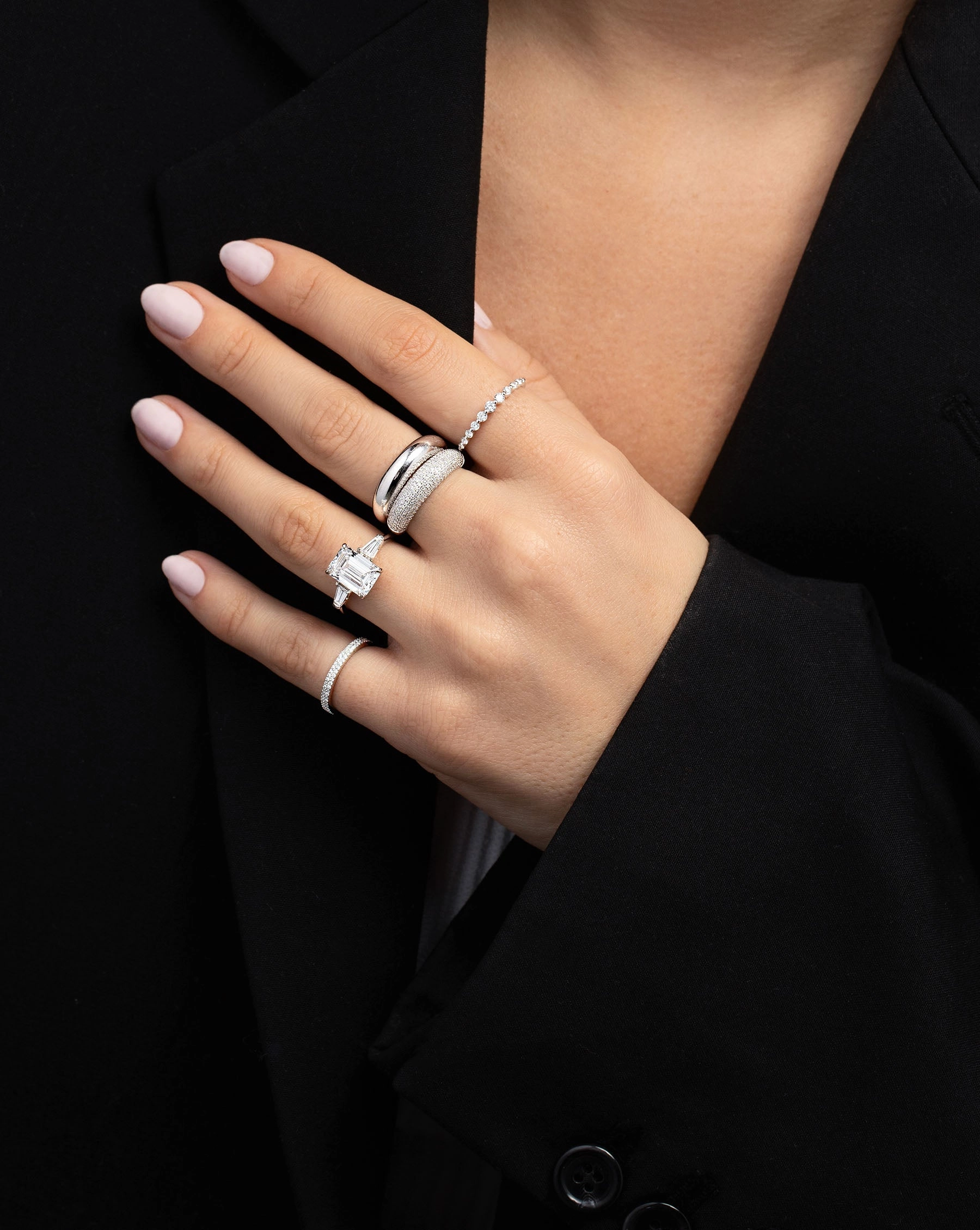Gold Cloud Ring