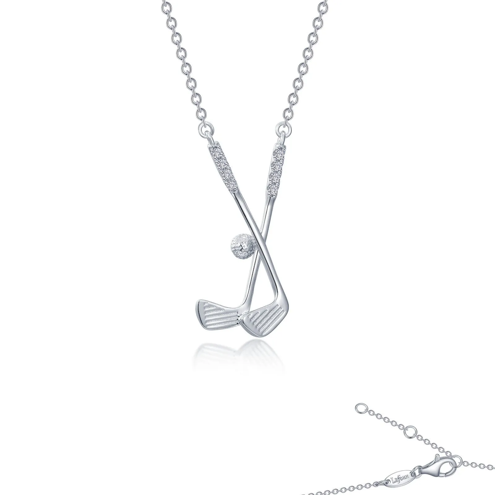 Golf Clubs Necklace N2019CLP20