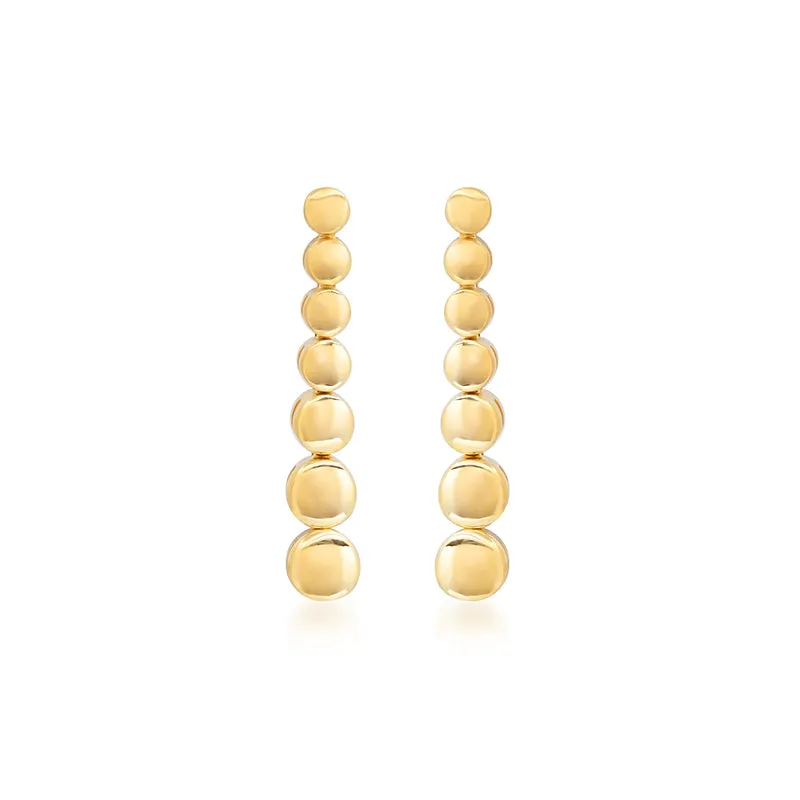Graduated Bezel Tennis Studs
