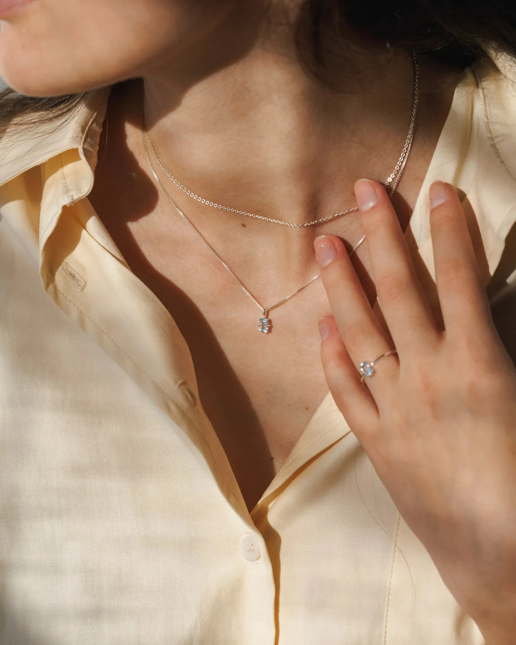 Grand Baguette Necklace