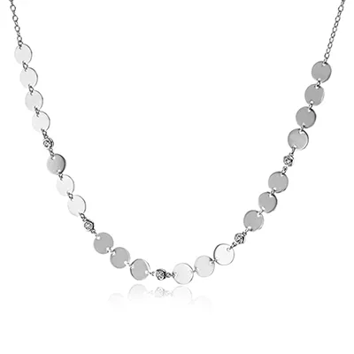 Harmonie Necklace in 18k Gold with Diamonds LP4774 WHITE 18K X