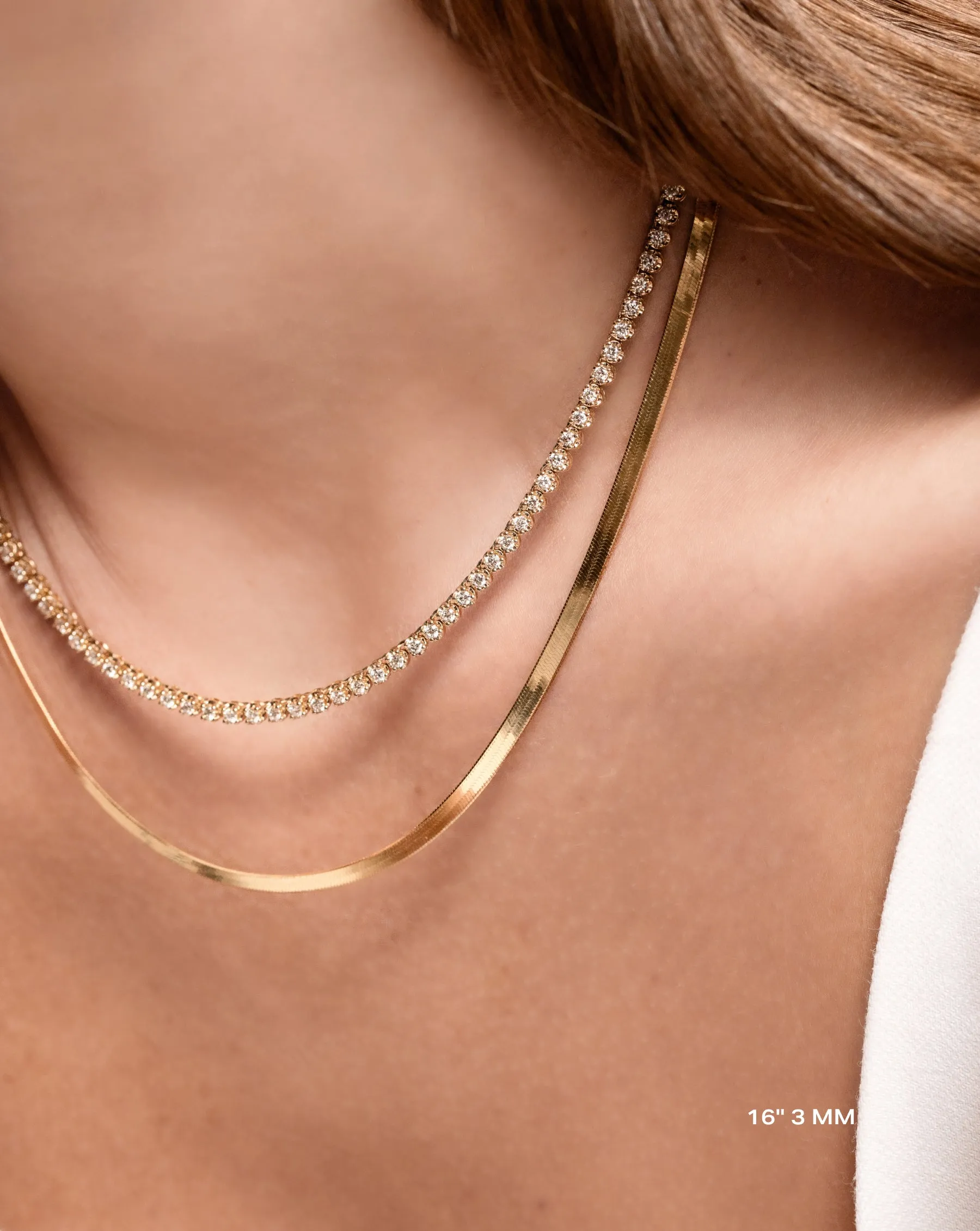Herringbone Chain Necklace