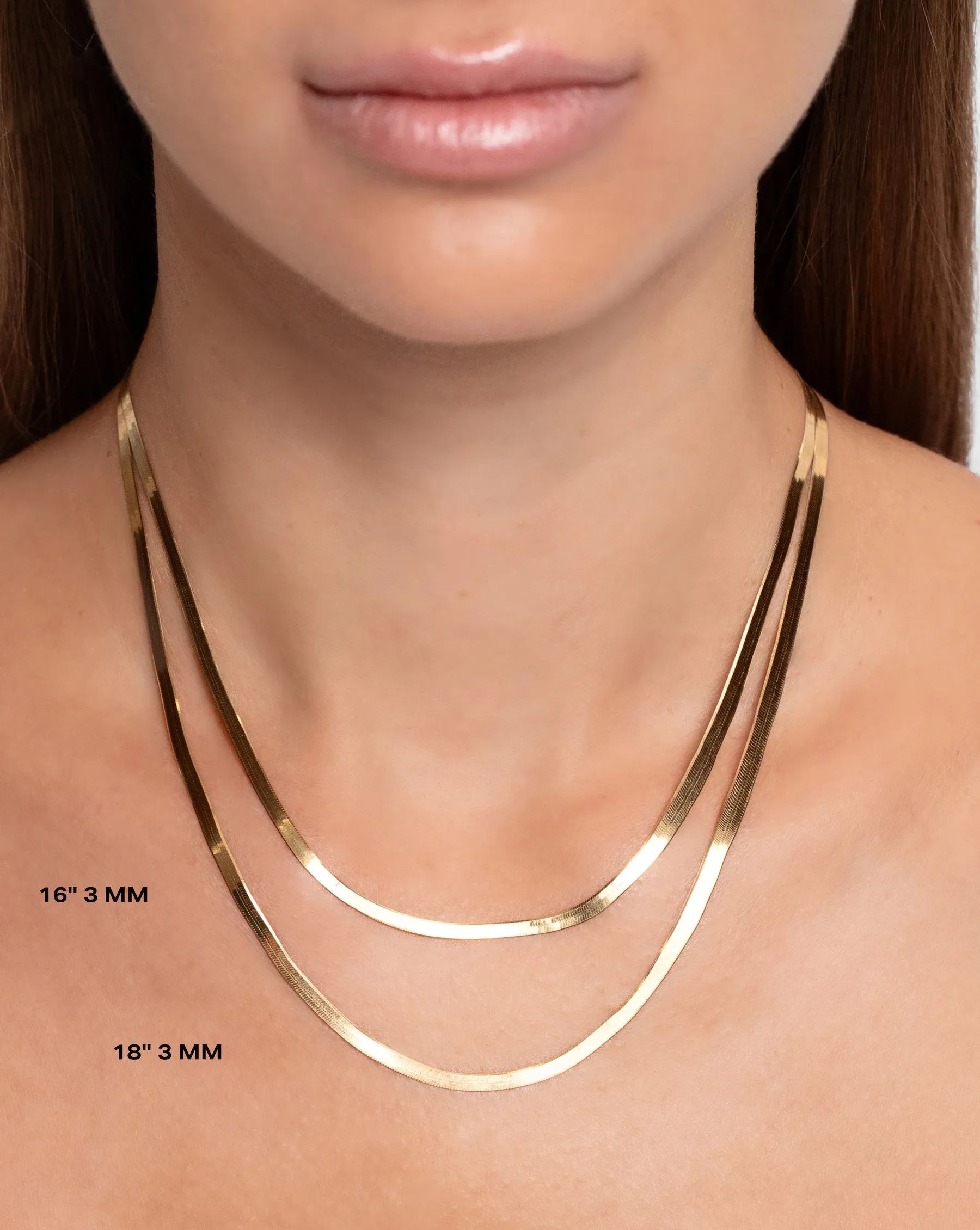Herringbone Chain Necklace