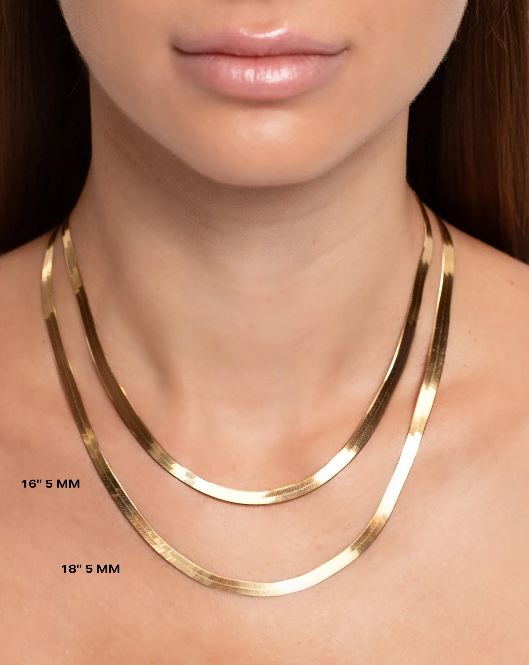 Herringbone Chain Necklace