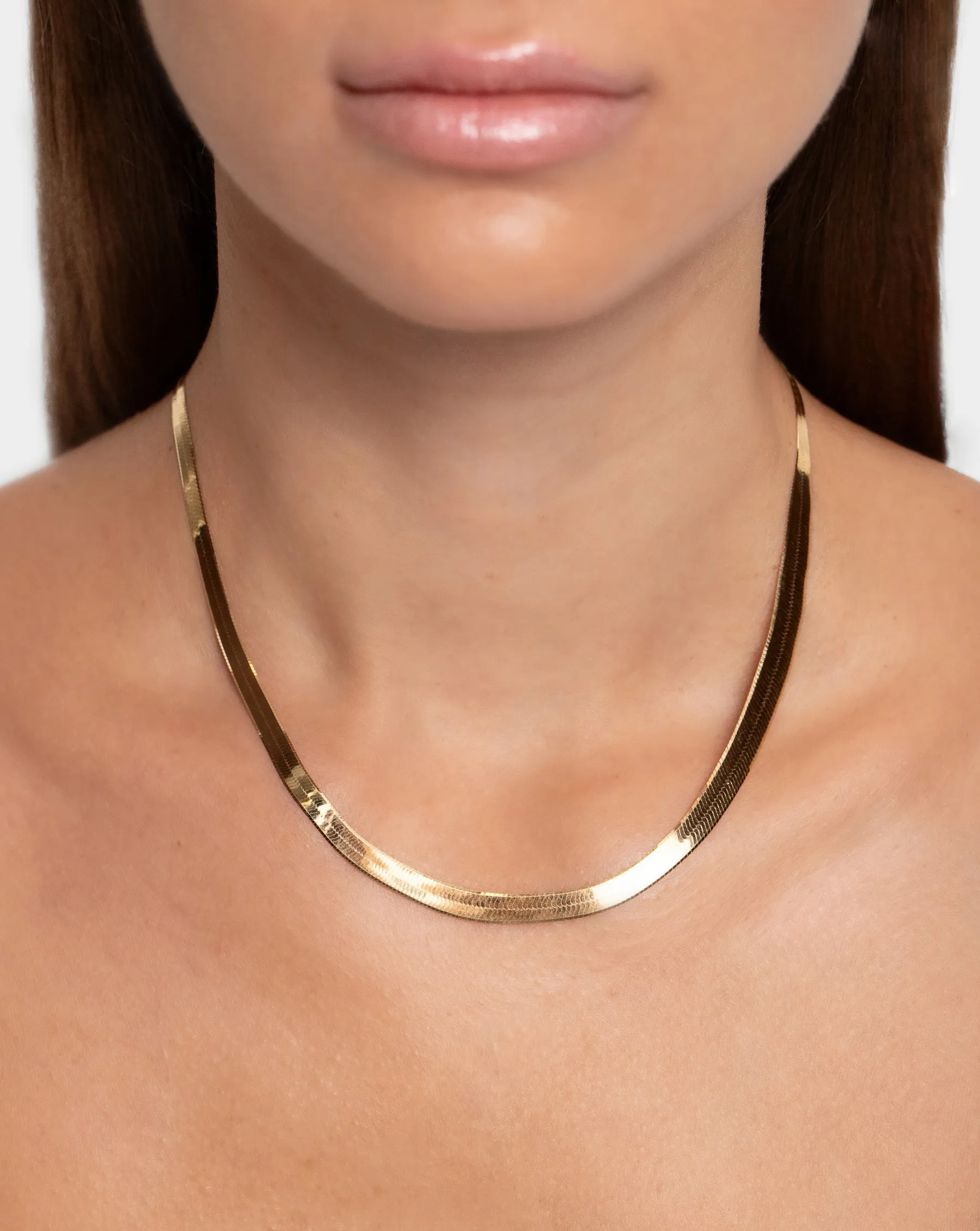 Herringbone Chain Necklace