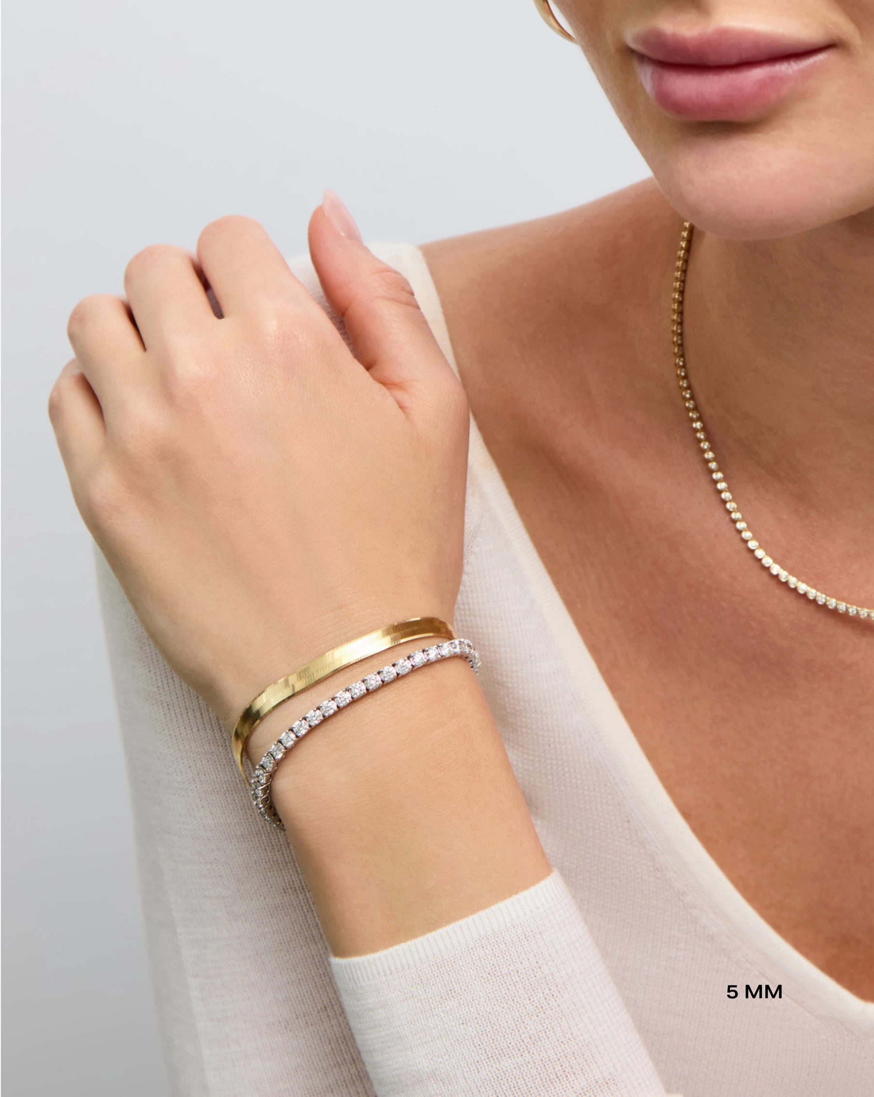 Herringbone Chain Bracelet