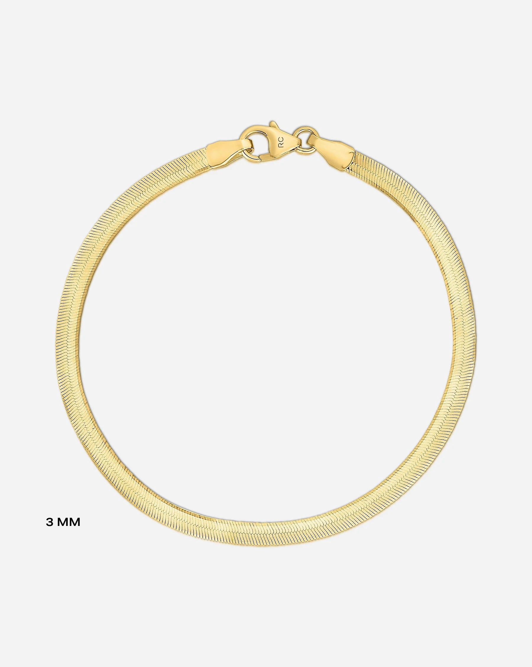 Herringbone Chain Bracelet