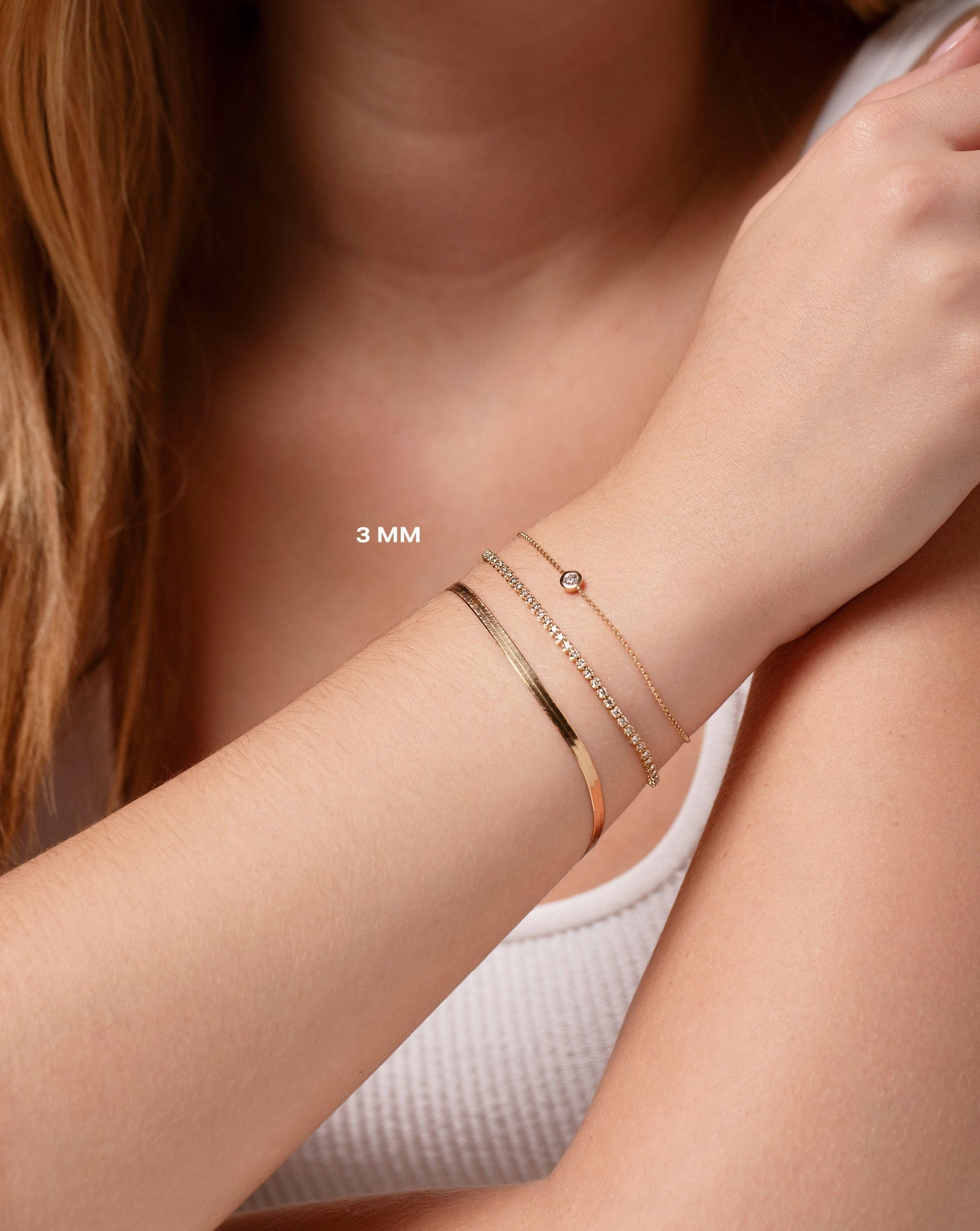 Herringbone Chain Bracelet