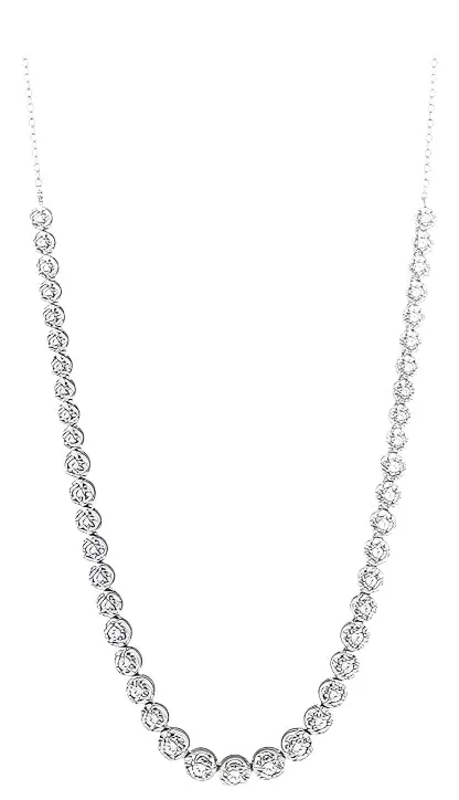 Illusion Diamond Necklace