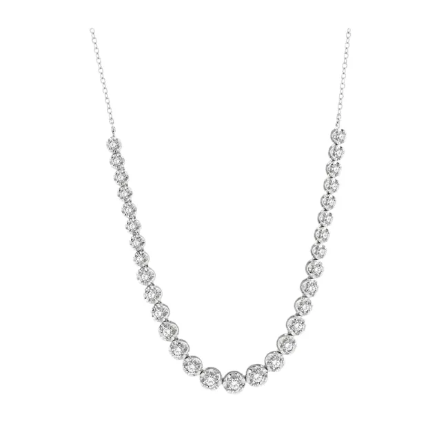Illusion Diamond Necklace