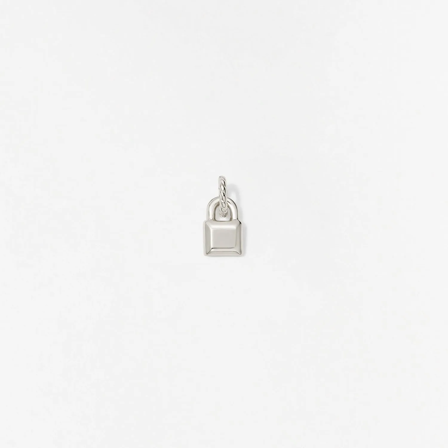 Initial Padlock Charm