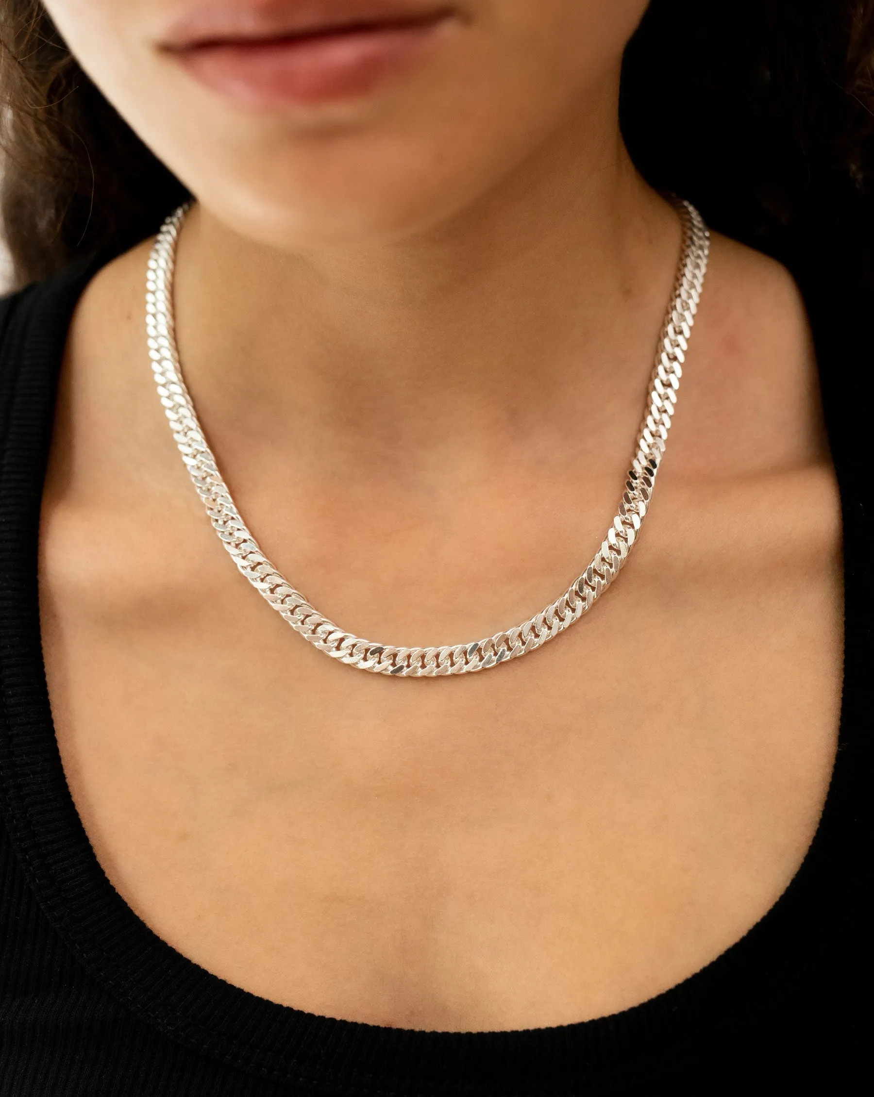 Jumbo Curb Chain Necklace