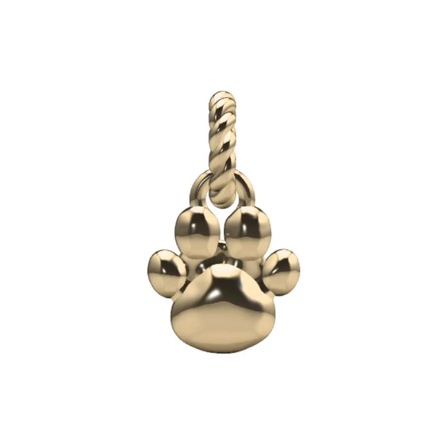 Kitten Paw Charm