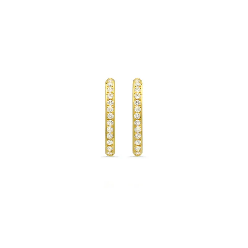 Large Diamond Edith Studs