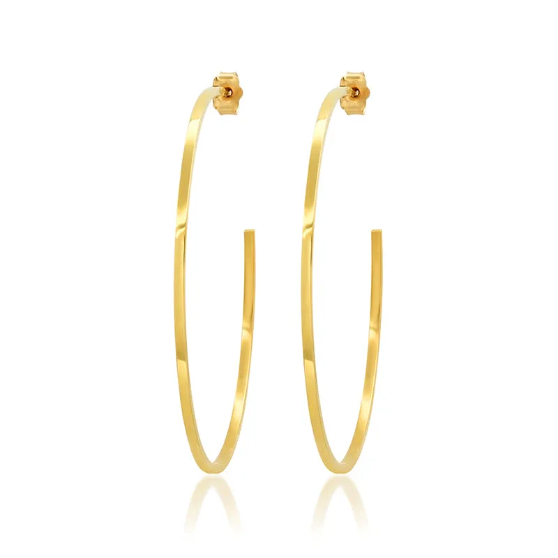Large Thin Hoops