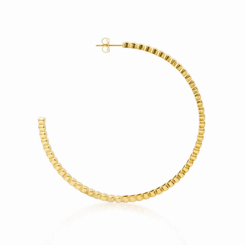 Large Heart Hoops