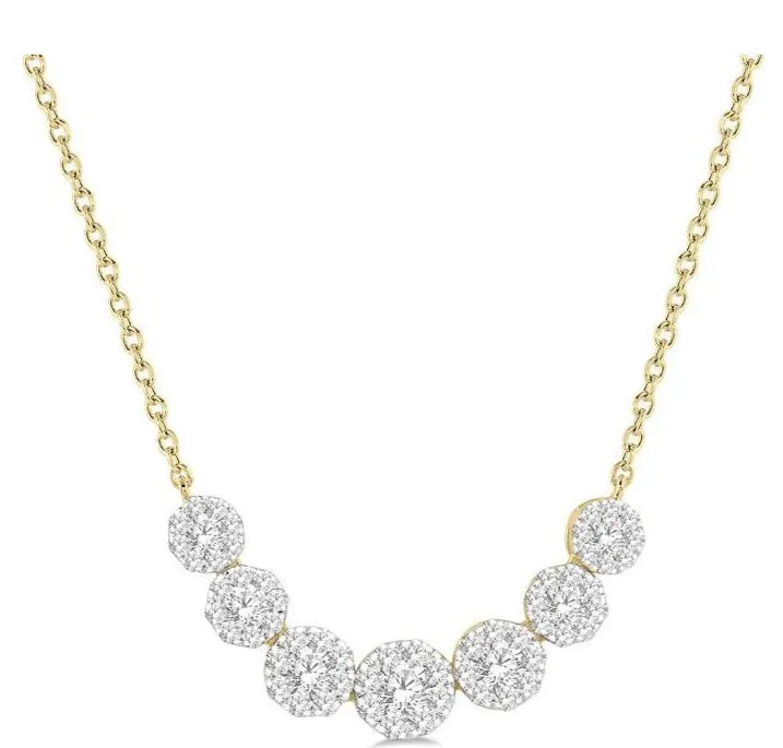 Lovebright Essential Diamond Smile Necklace