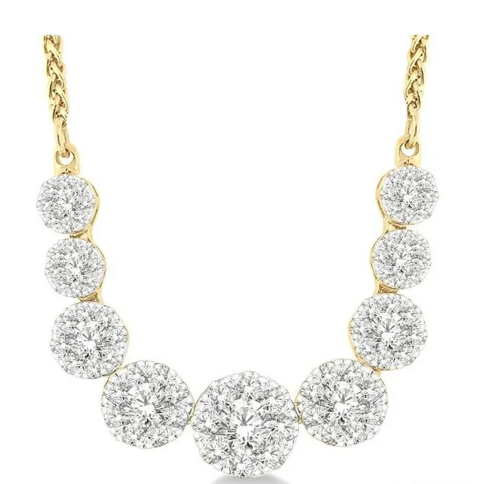 Lovebright Essential Diamond Smile Necklace