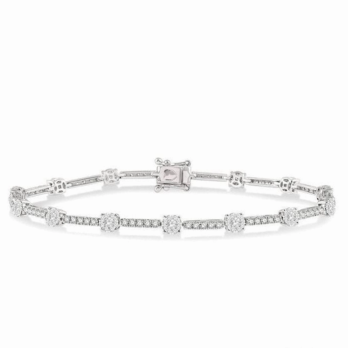 Lovebright Diamond Bar Bracelet