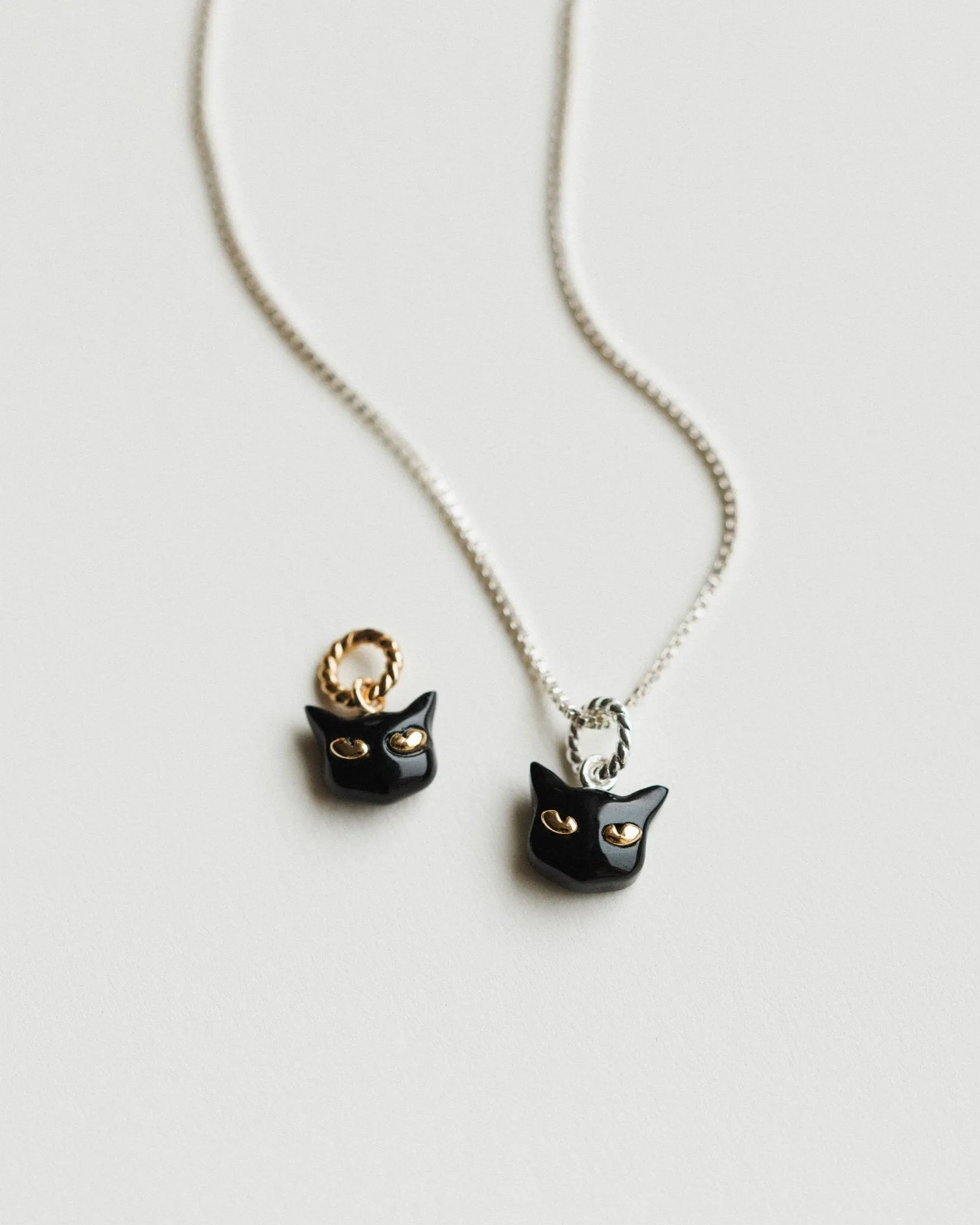 Lucky Black Cat Charm