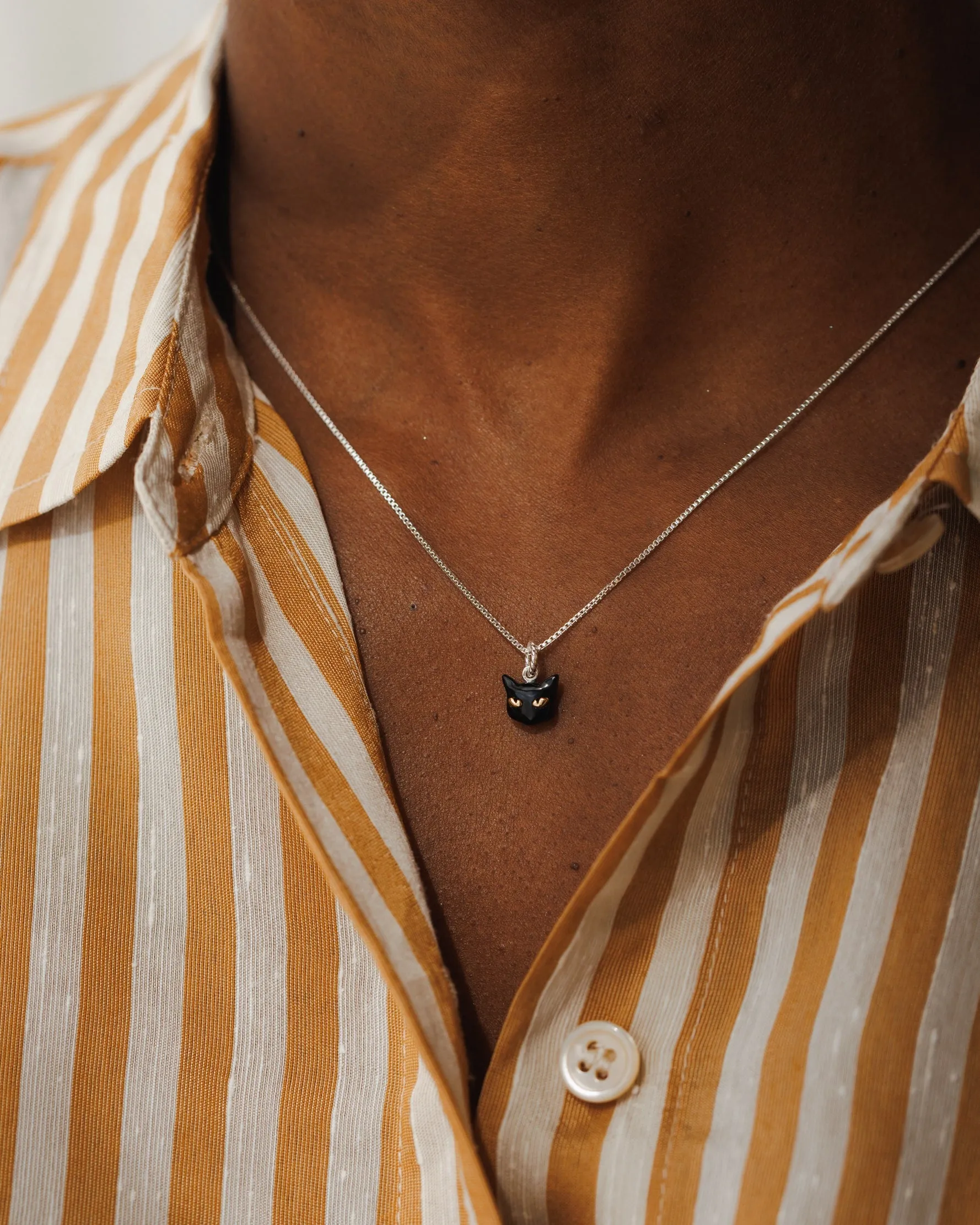 Lucky Black Cat Charm