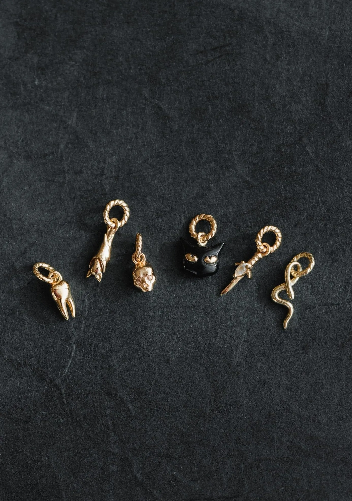 Lucky Black Cat Charm