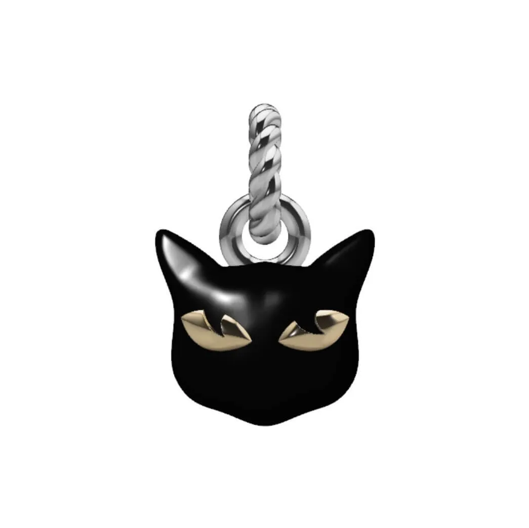 Lucky Black Cat Charm