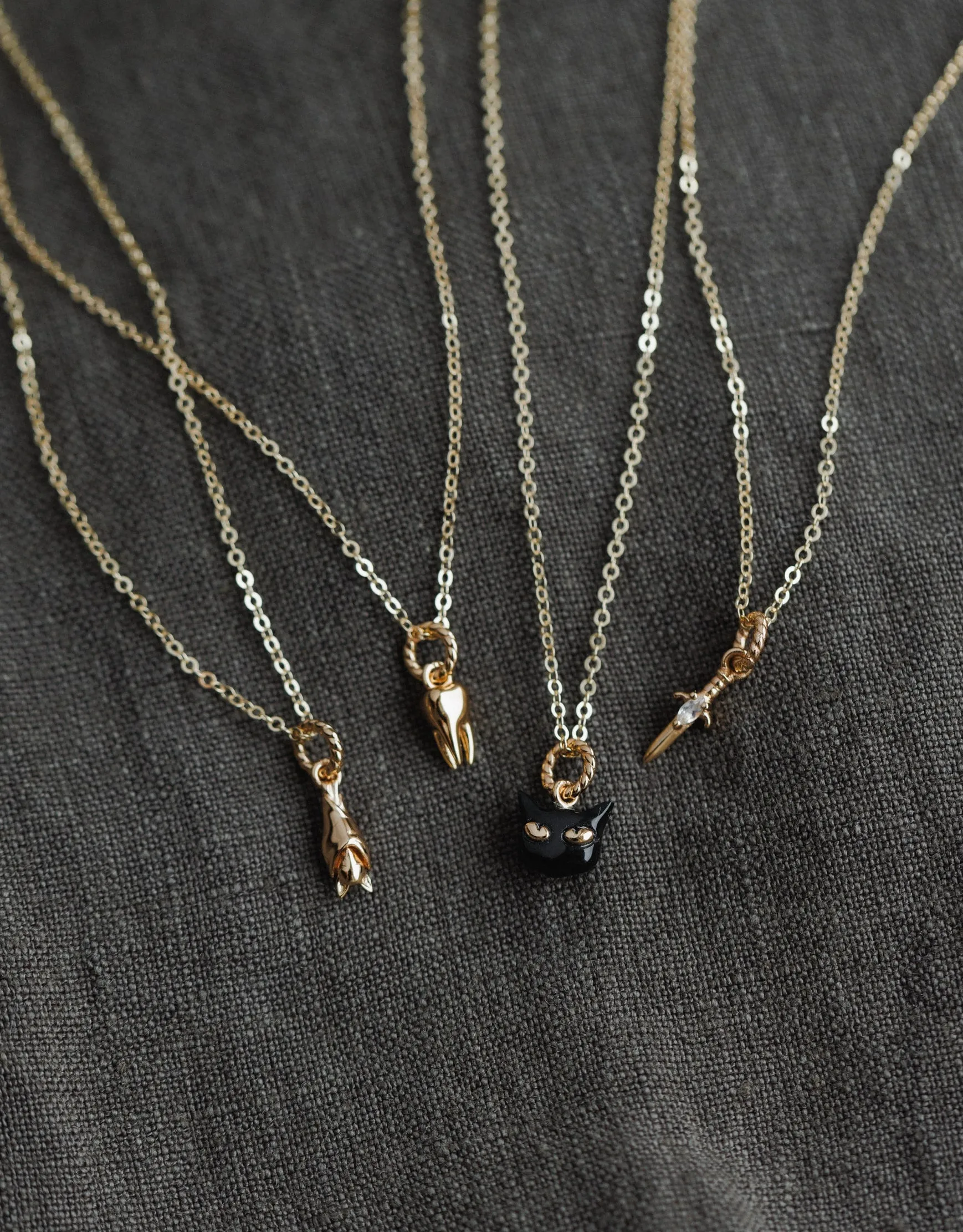 Lucky Black Cat Charm