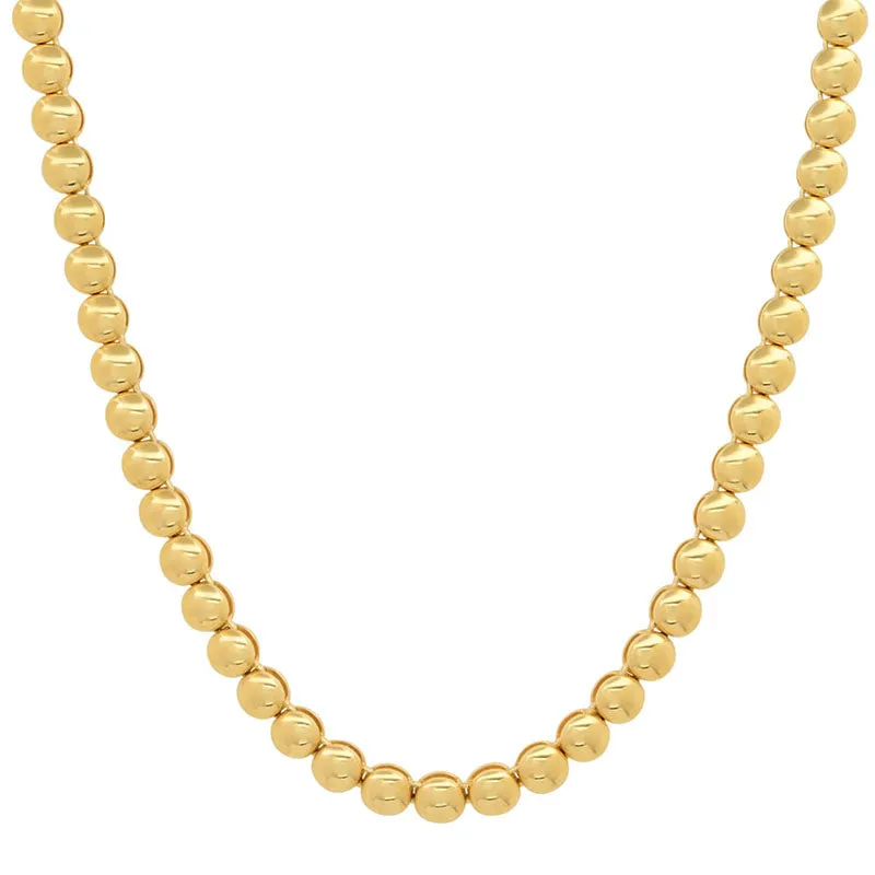 Luxe Bezel Tennis Necklace