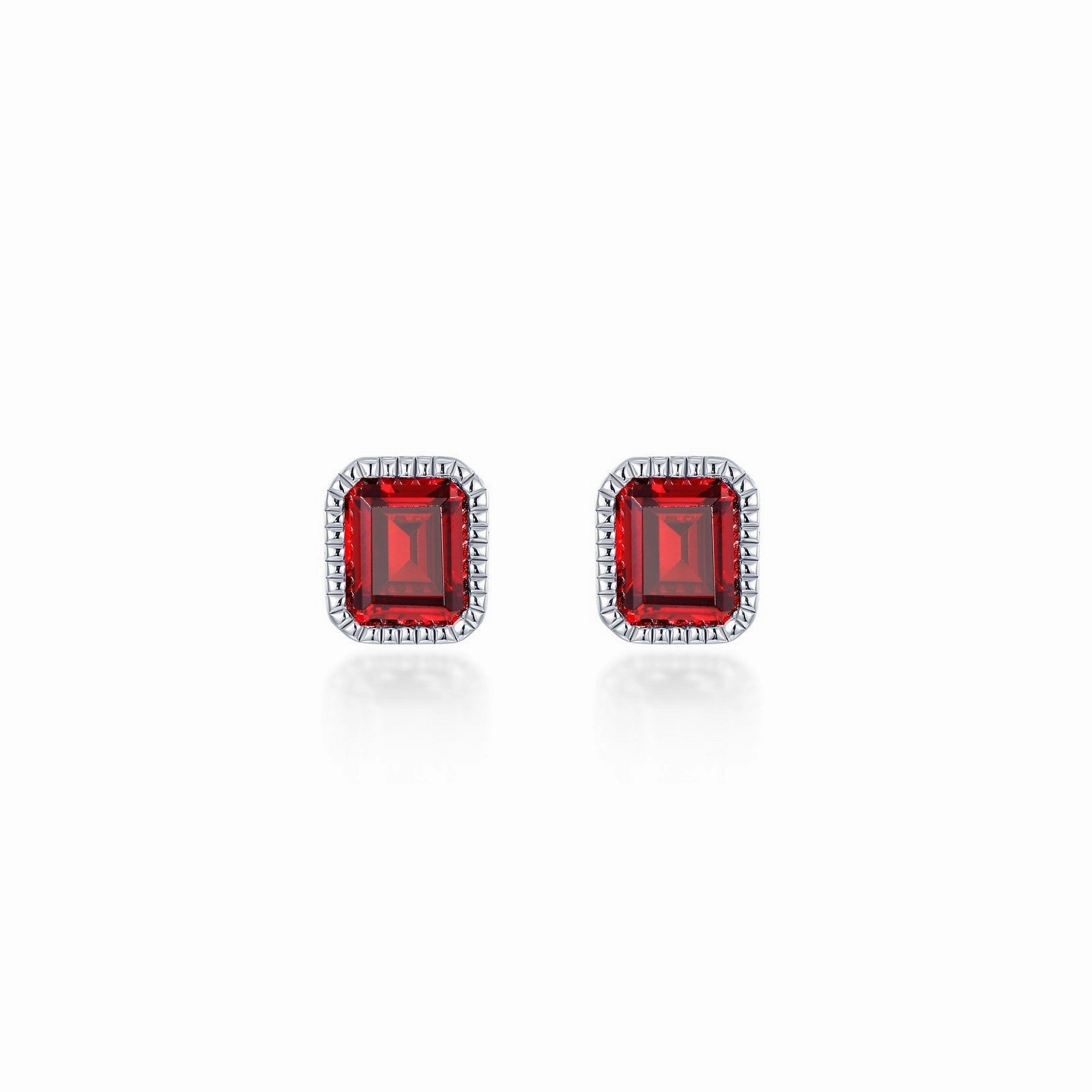 March Birthstone Solitaire Stud Earrings BE008AQP00