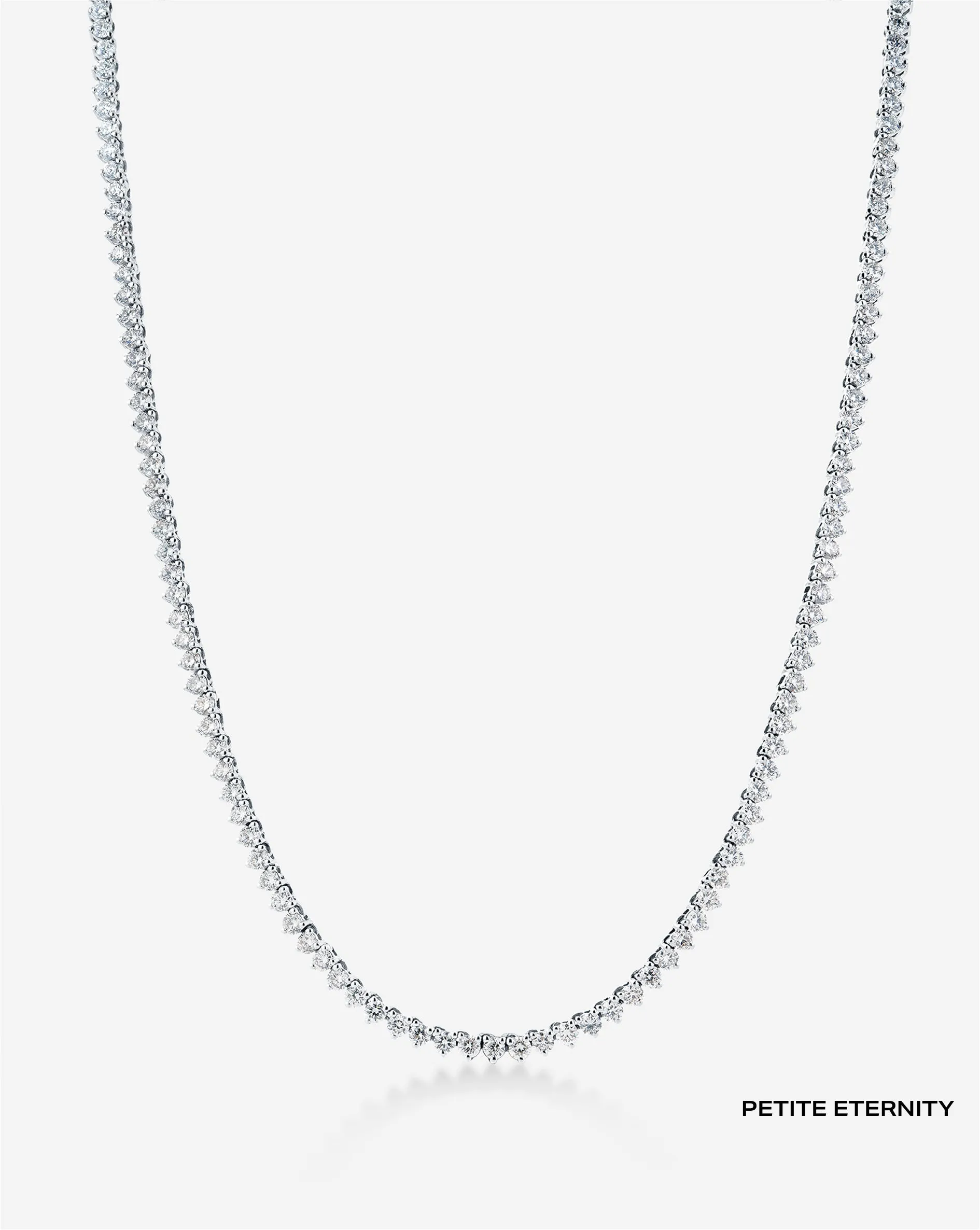 Martini Diamond Tennis Necklace
