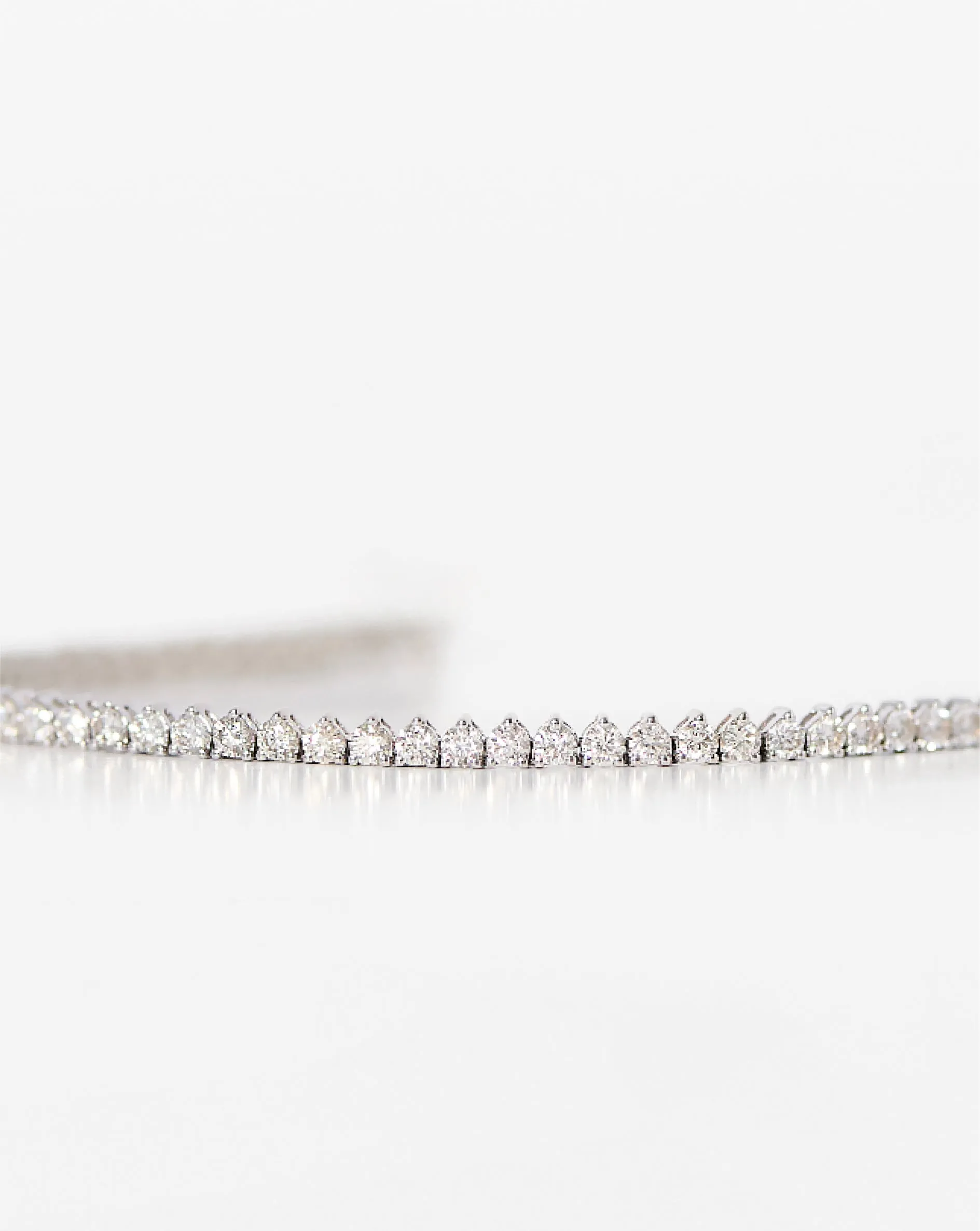 Martini Diamond Tennis Necklace