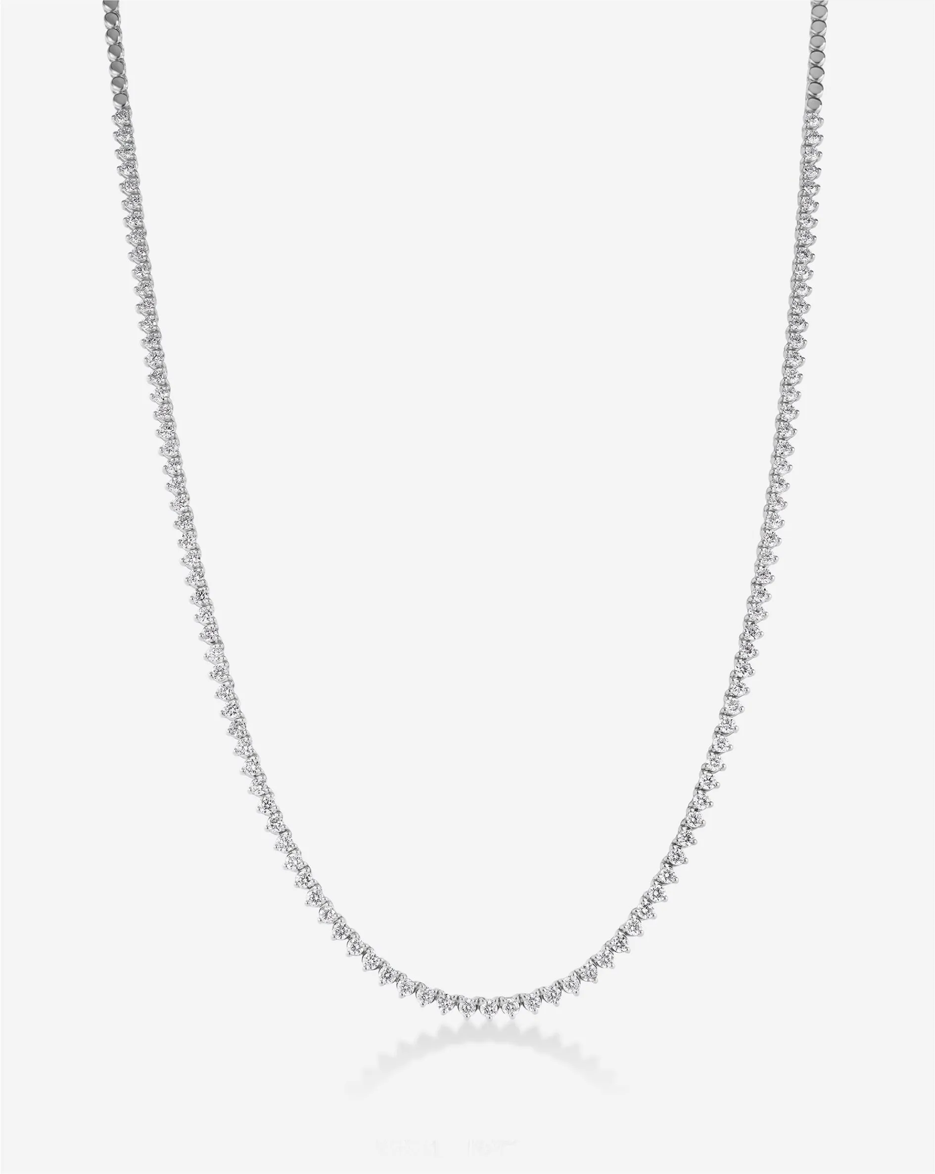 Martini Diamond Tennis Necklace