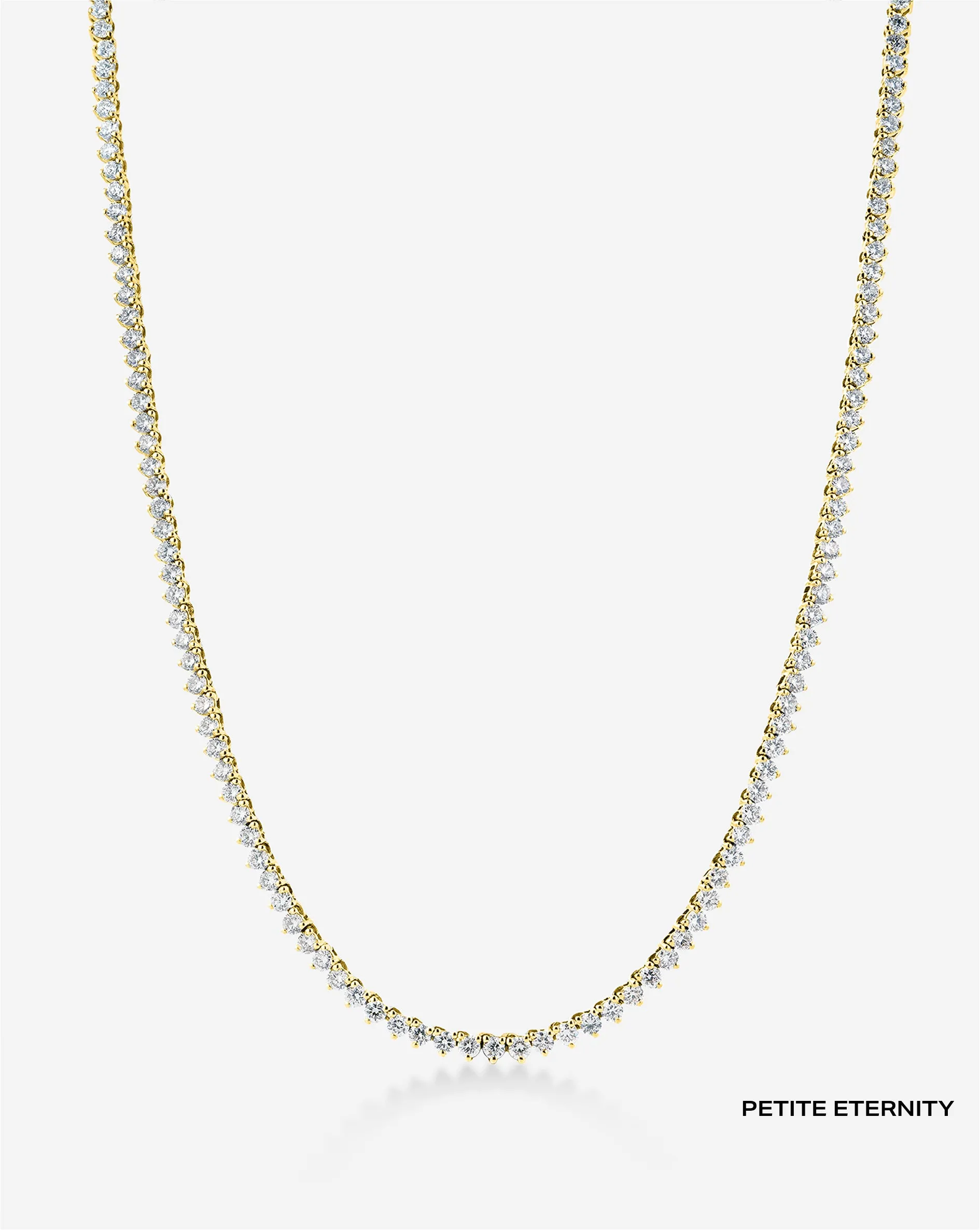 Martini Diamond Tennis Necklace