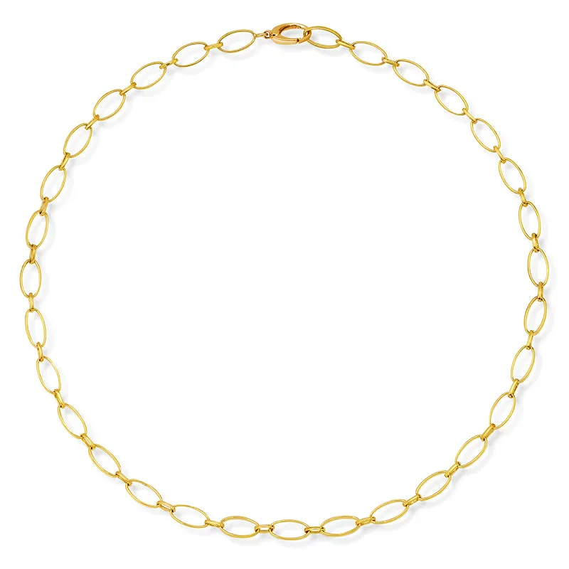 Medium and Small Edith Link Necklace
