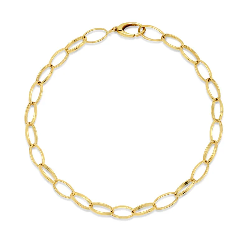Medium Edith Link Bracelet