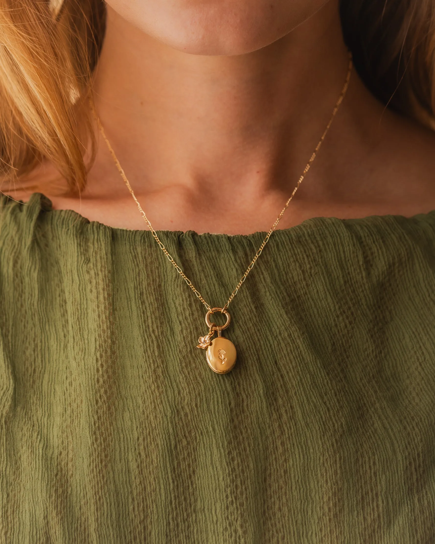 Midnight Blossom Charm