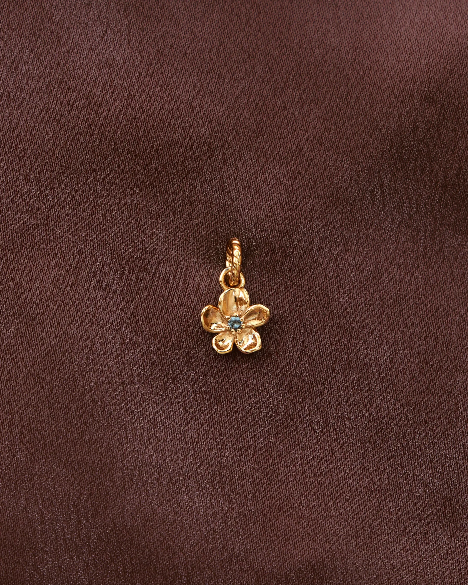 Midnight Blossom Charm