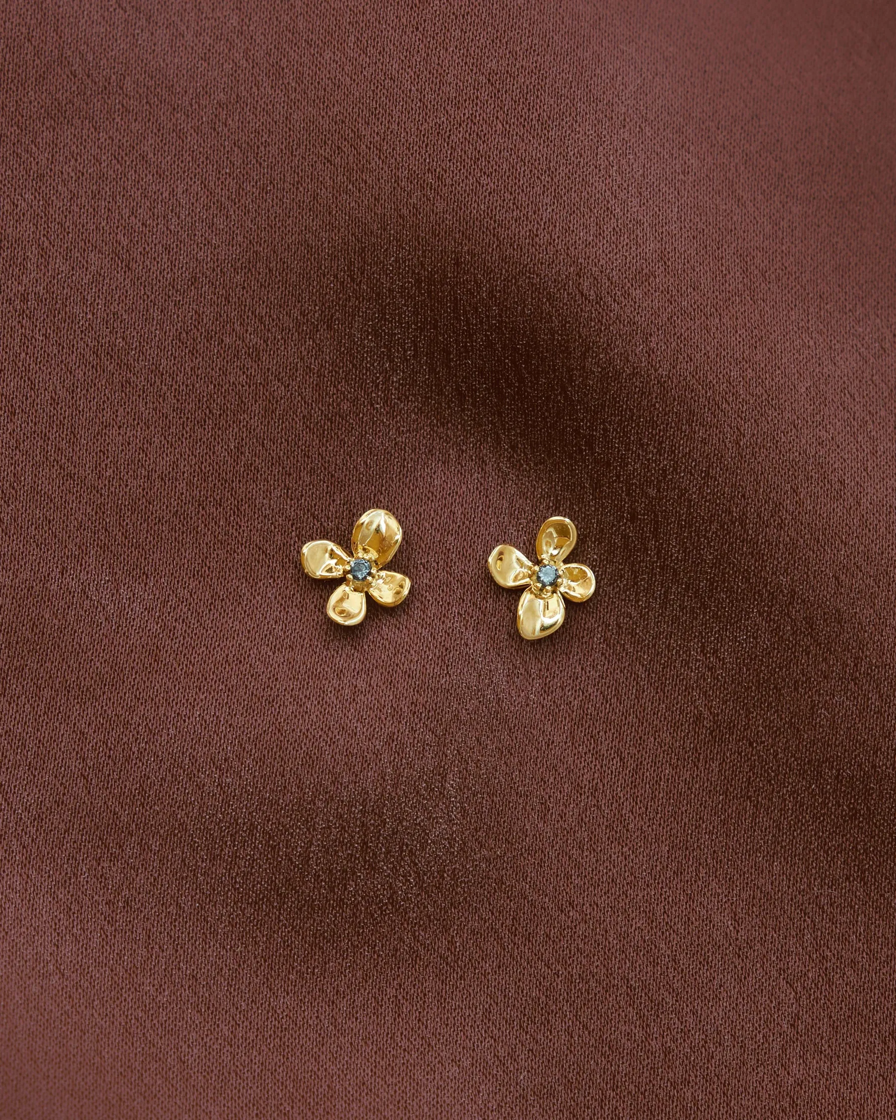 Midnight Blossom Studs