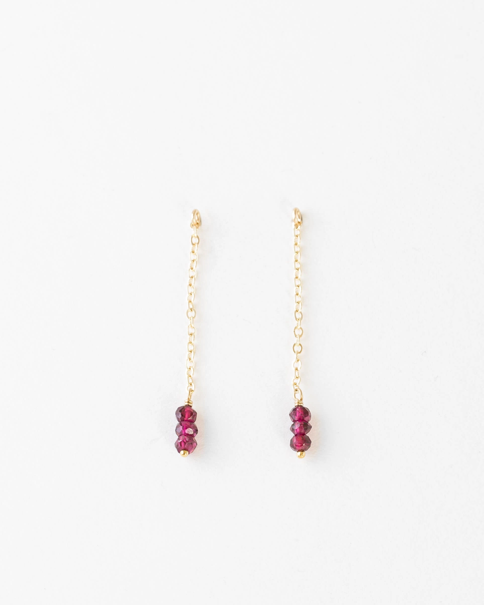 Mina Gem Drop Earrings
