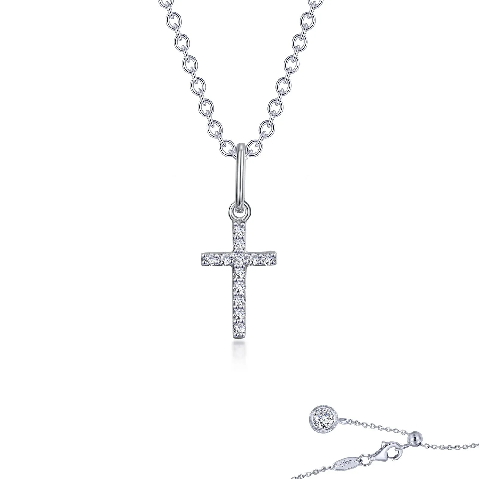Mini Cross Necklace N0237CLP20