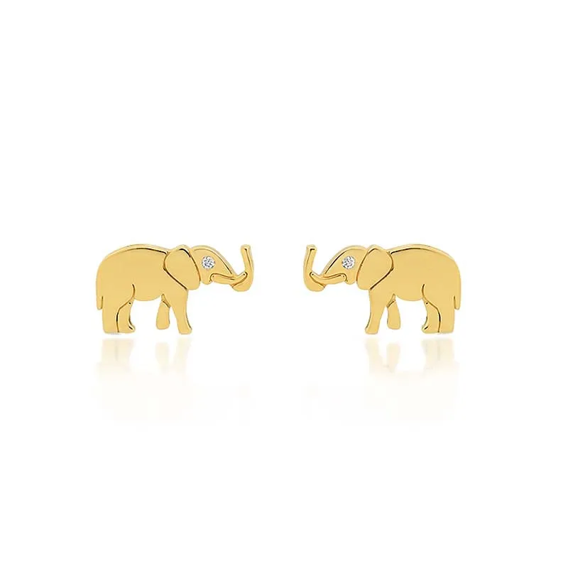 Mini Elephant Studs