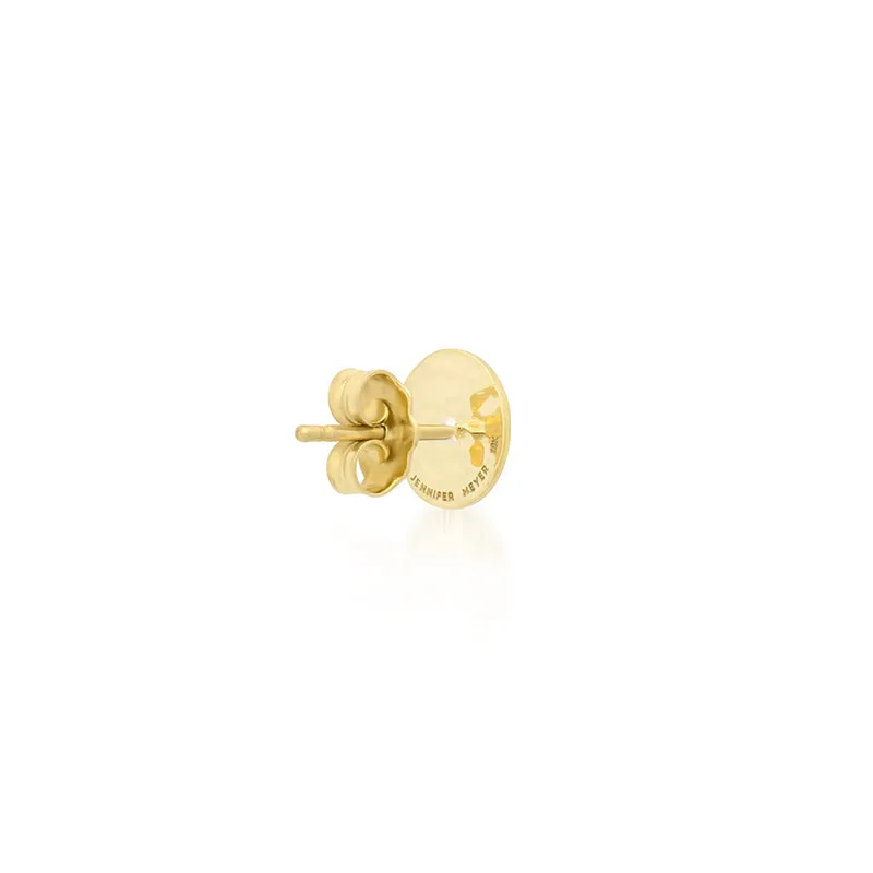 Mini Hammered Disc Studs